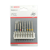 Bosch 65mm extra hard power bits pack, PH2,PZ,SL6,T15,20,25,H3,4